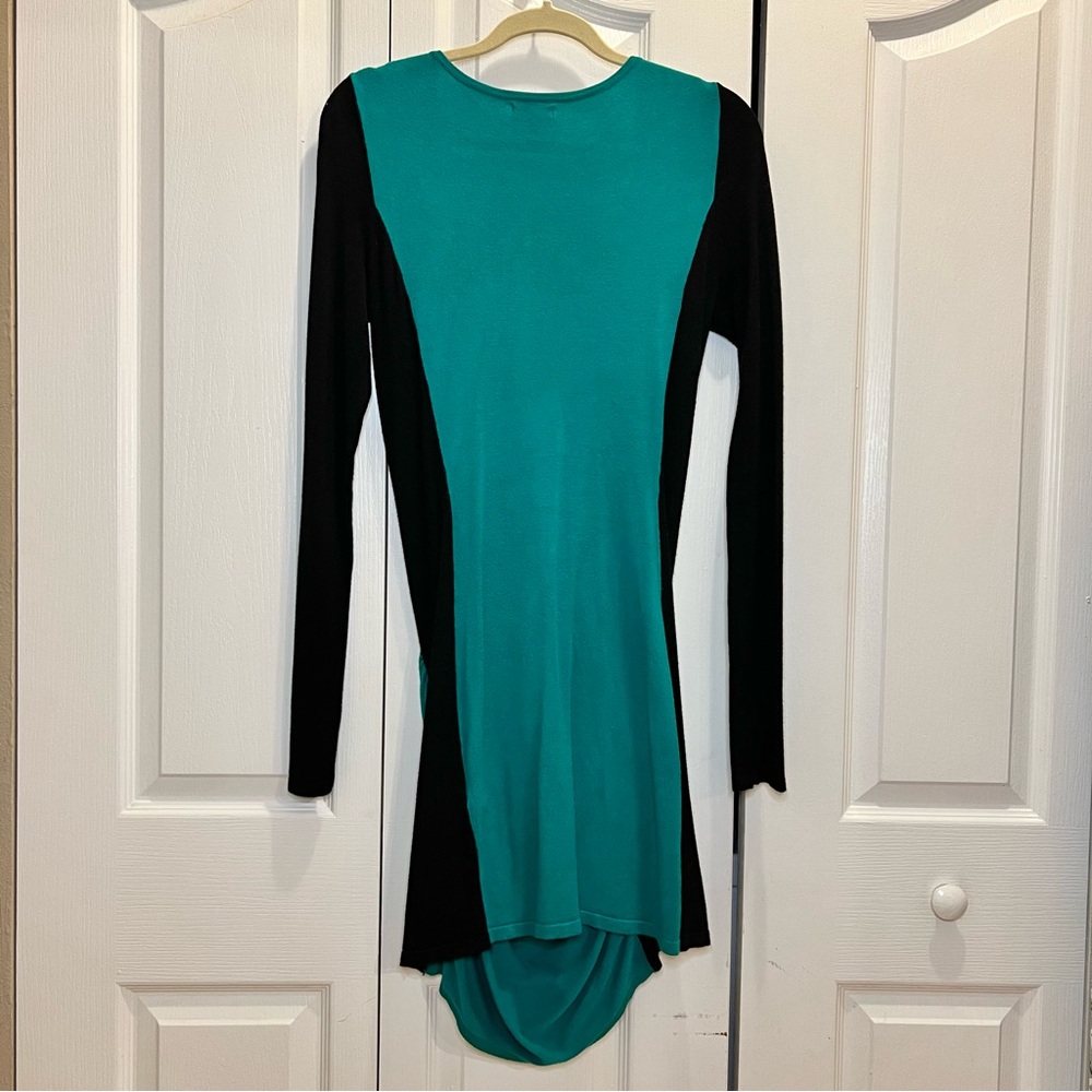 Express Color Block Sweater Dress - Picture 2 of 5
